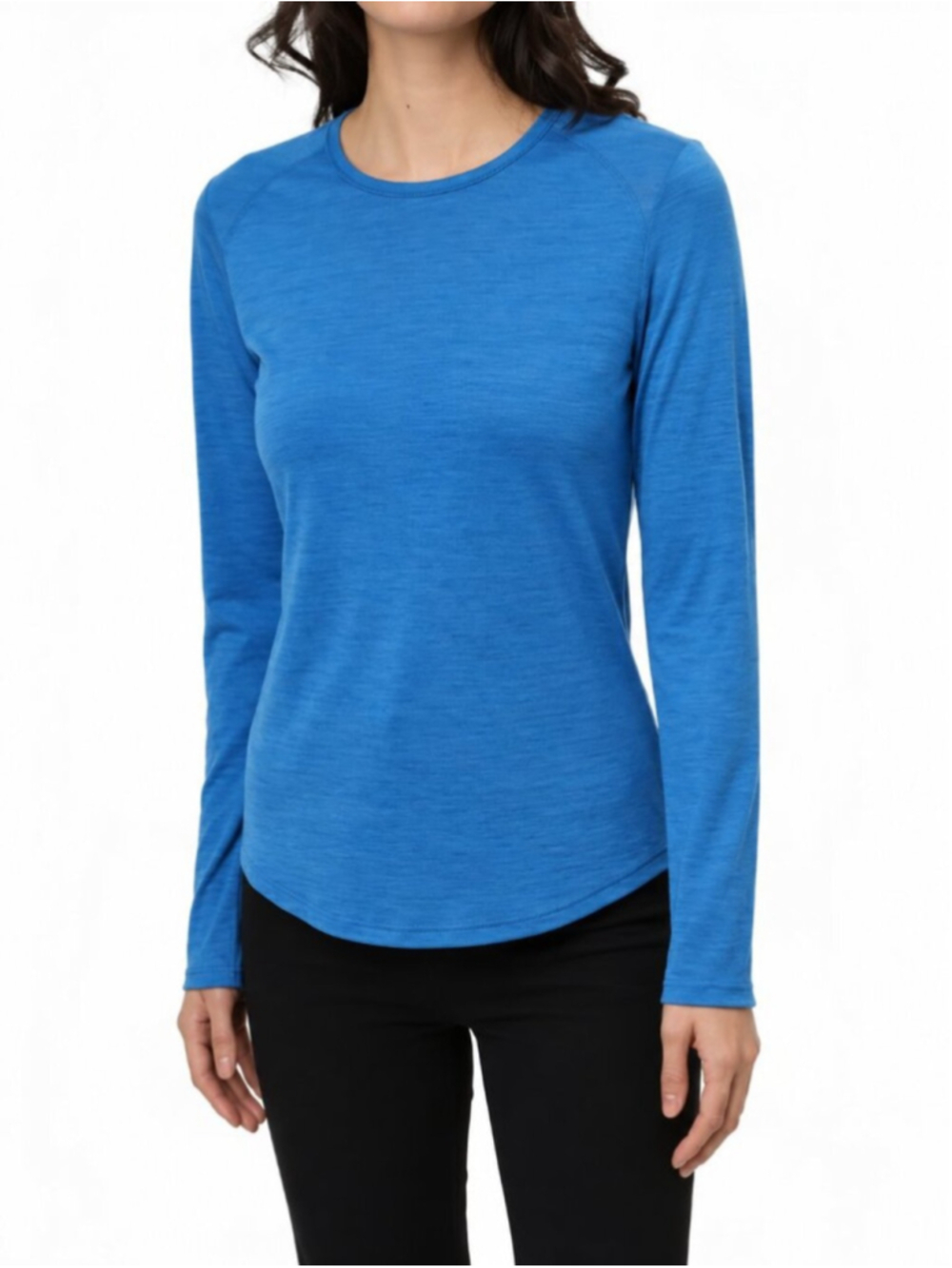 CLOUDVEIL 100% Merino Wool Base Layer Top Grey Large Shirt Long Sleeve Gorpcore